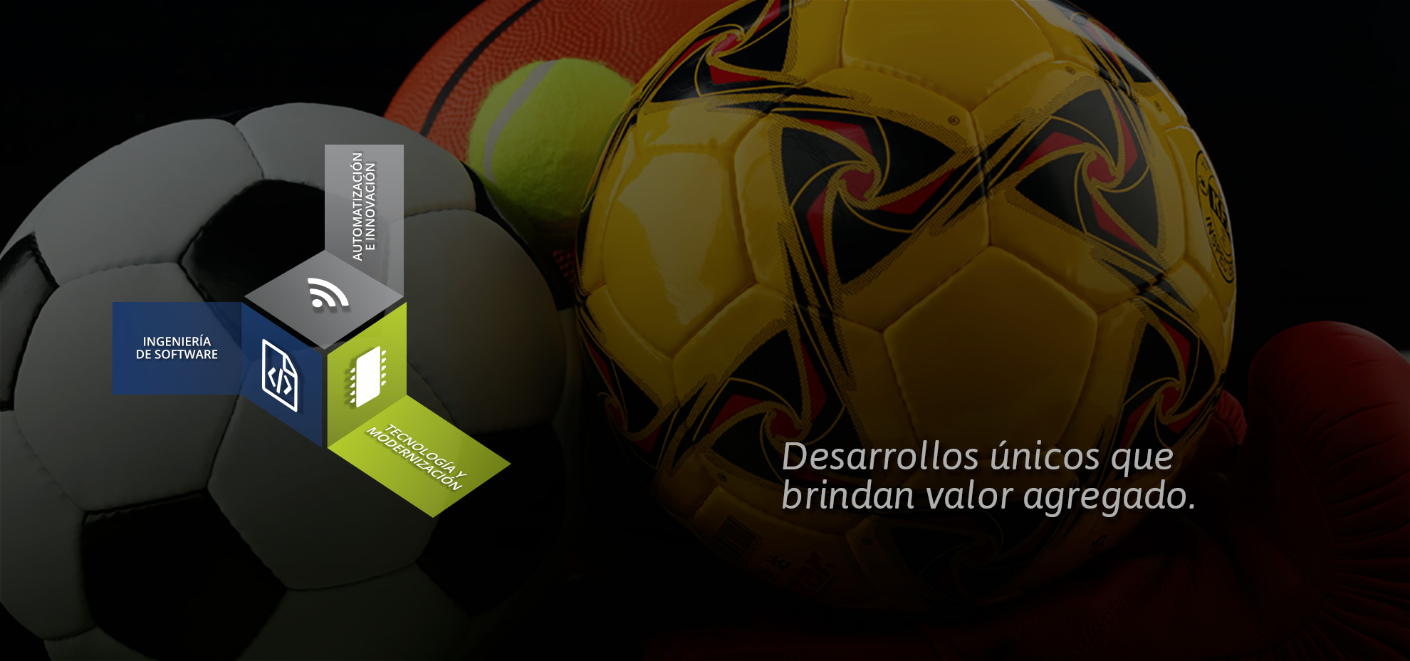 Banner de servicios a clubes deportivos